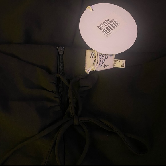 PRINCESS POLLY LOVEY BLACK PANTS NWT SIZE 6 - Picture 6 of 7